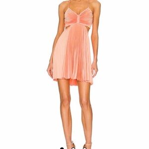 ALC NWT short orange dress